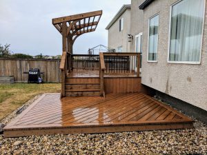 Beautiful deck and pergola